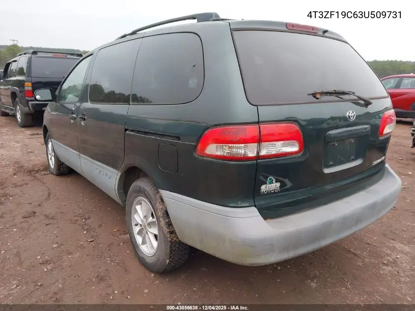 4T3ZF19C63U509731 2003 Toyota Sienna Ce