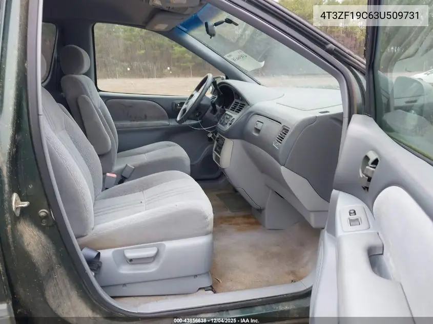 4T3ZF19C63U509731 2003 Toyota Sienna Ce