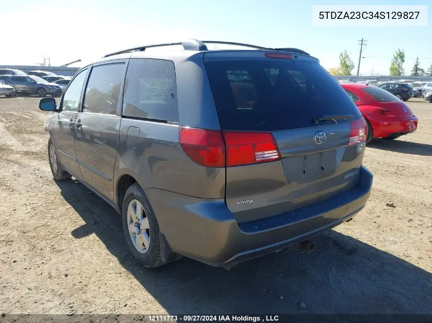 5TDZA23C34S129827 2004 Toyota Sienna Ce/Le