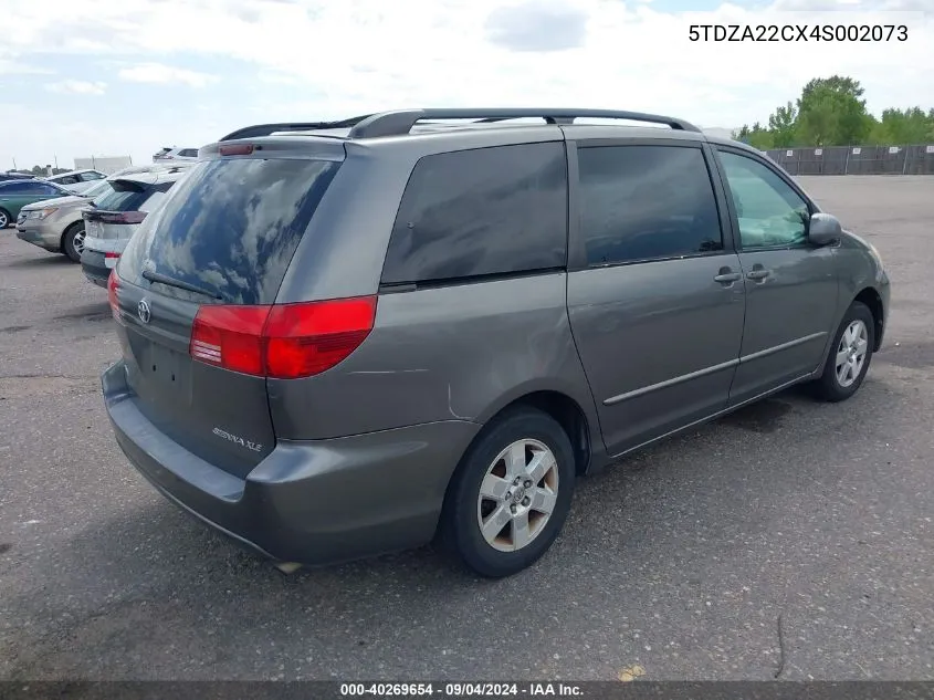 5TDZA22CX4S002073 2004 Toyota Sienna Xle