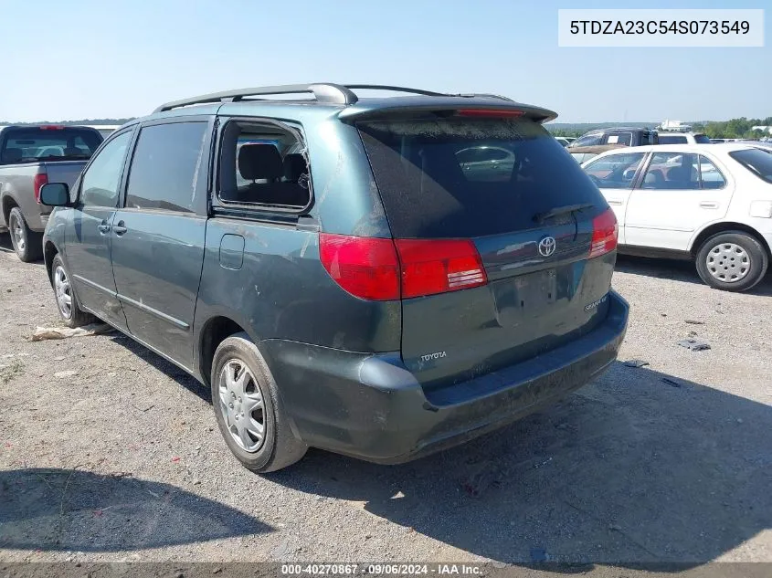 5TDZA23C54S073549 2004 Toyota Sienna Le