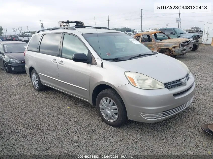 5TDZA23C34S130413 2004 Toyota Sienna Le