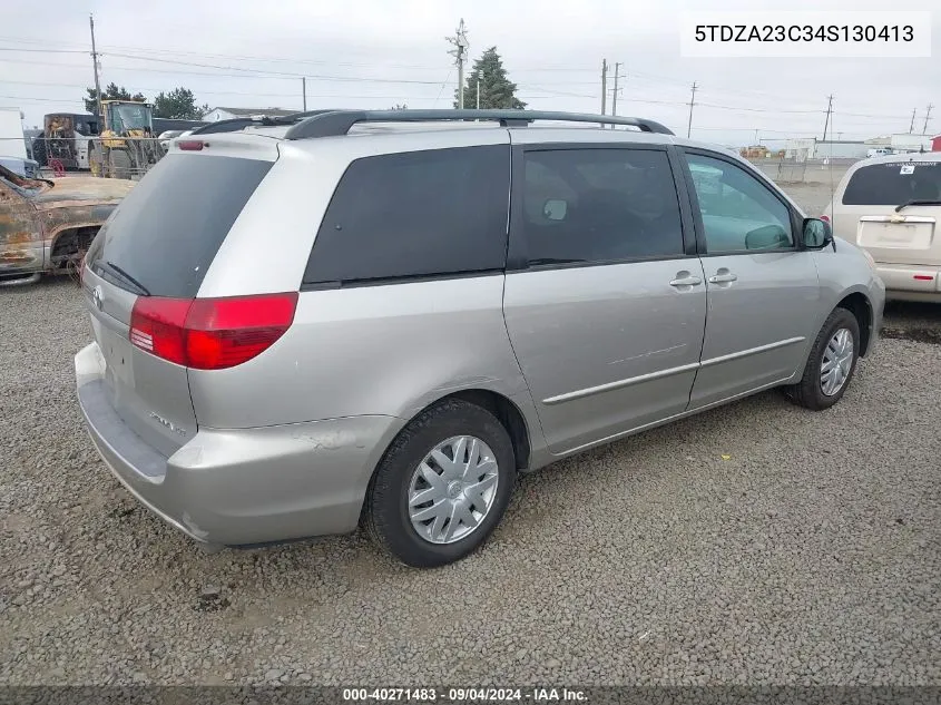 5TDZA23C34S130413 2004 Toyota Sienna Le