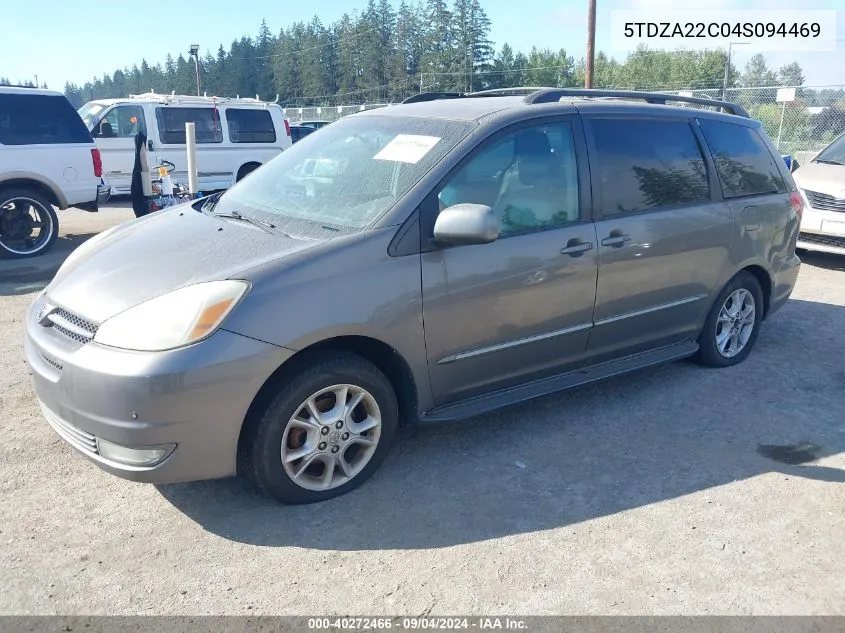 5TDZA22C04S094469 2004 Toyota Sienna Xle Limited