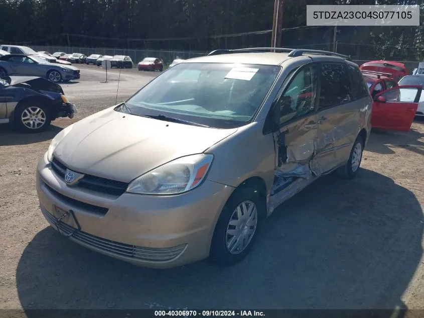 5TDZA23C04S077105 2004 Toyota Sienna Le