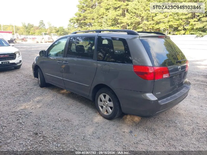 5TDZA23C94S103846 2004 Toyota Sienna Le