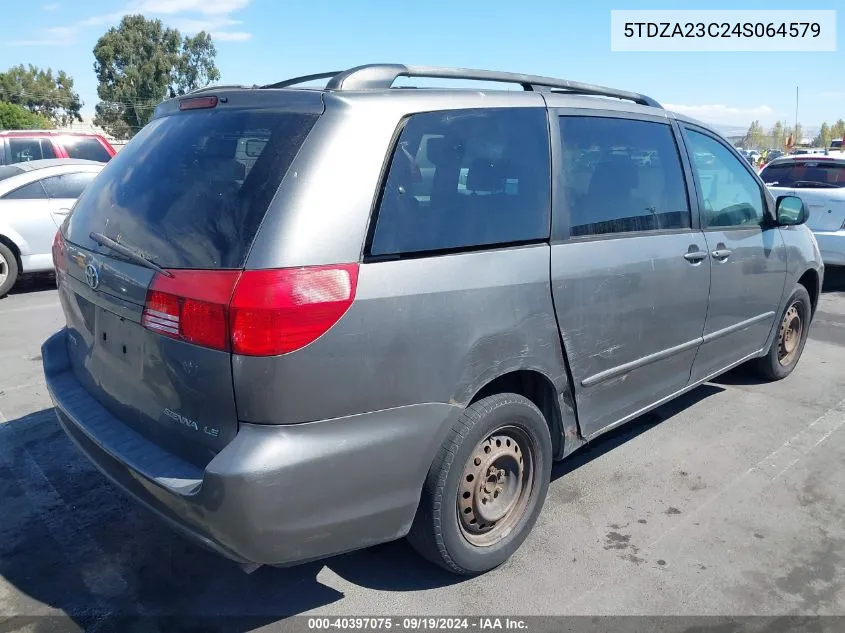 5TDZA23C24S064579 2004 Toyota Sienna Le