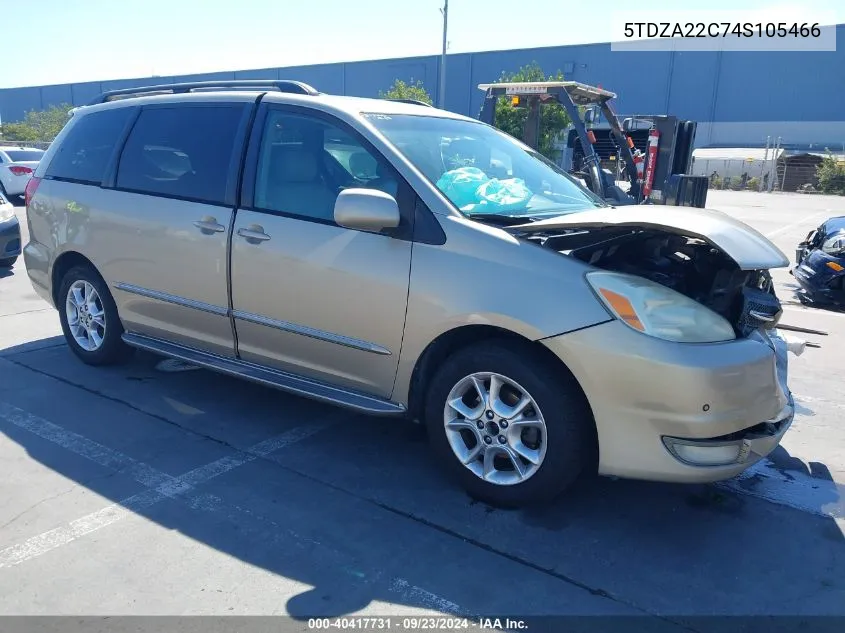 5TDZA22C74S105466 2004 Toyota Sienna Xle Limited