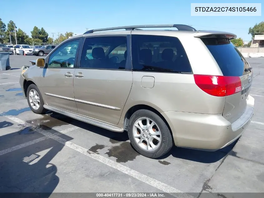 5TDZA22C74S105466 2004 Toyota Sienna Xle Limited