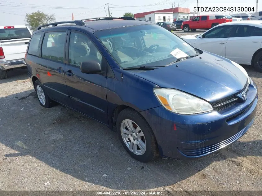 5TDZA23C84S130004 2004 Toyota Sienna Ce