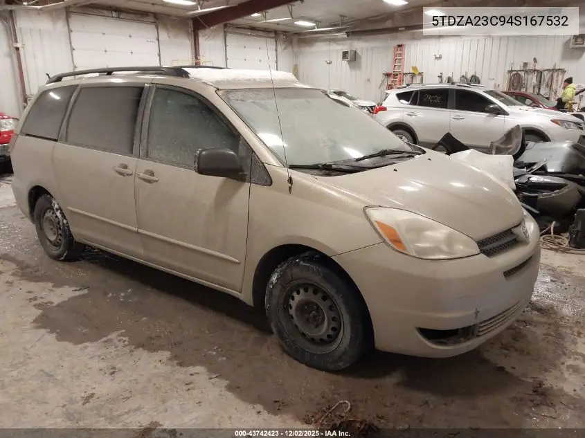 5TDZA23C94S167532 2004 Toyota Sienna Le