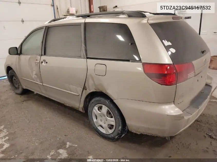 5TDZA23C94S167532 2004 Toyota Sienna Le