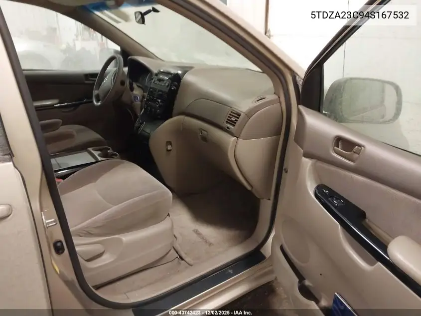 5TDZA23C94S167532 2004 Toyota Sienna Le