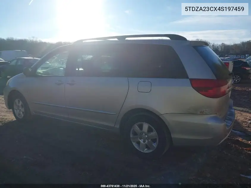 5TDZA23CX4S197459 2004 Toyota Sienna Le
