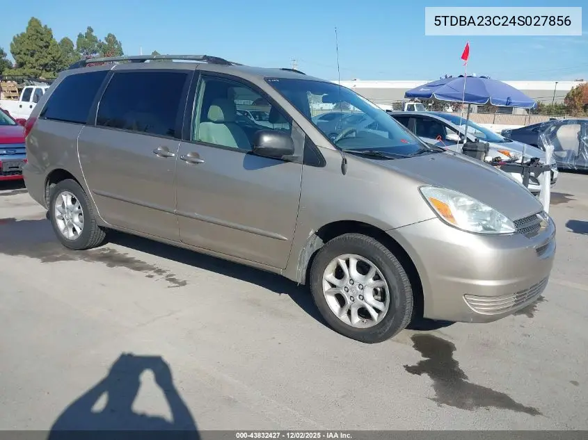 5TDBA23C24S027856 2004 Toyota Sienna Le