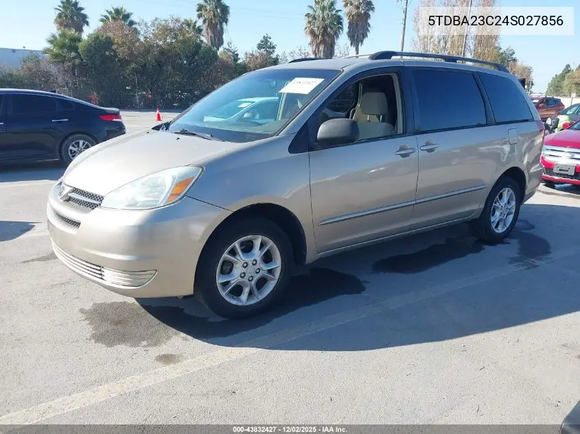 5TDBA23C24S027856 2004 Toyota Sienna Le