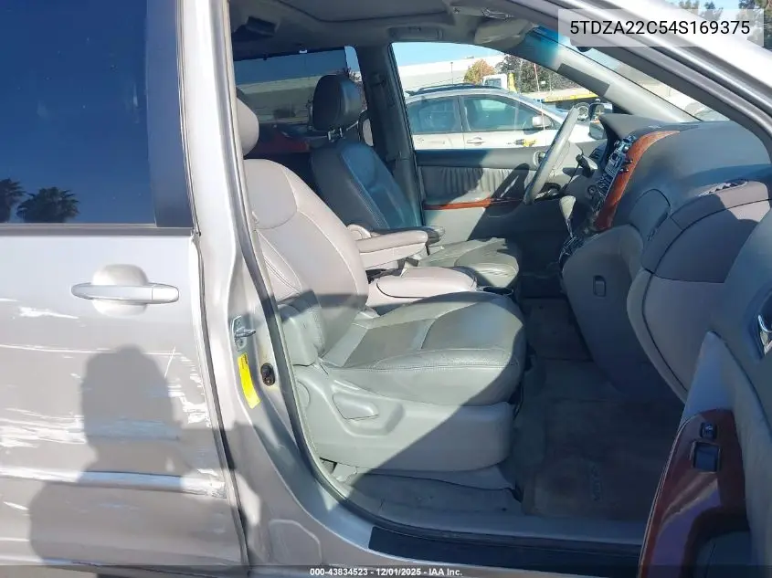 5TDZA22C54S169375 2004 Toyota Sienna Xle