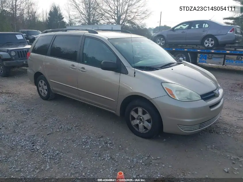 5TDZA23C14S054111 2004 Toyota Sienna Le