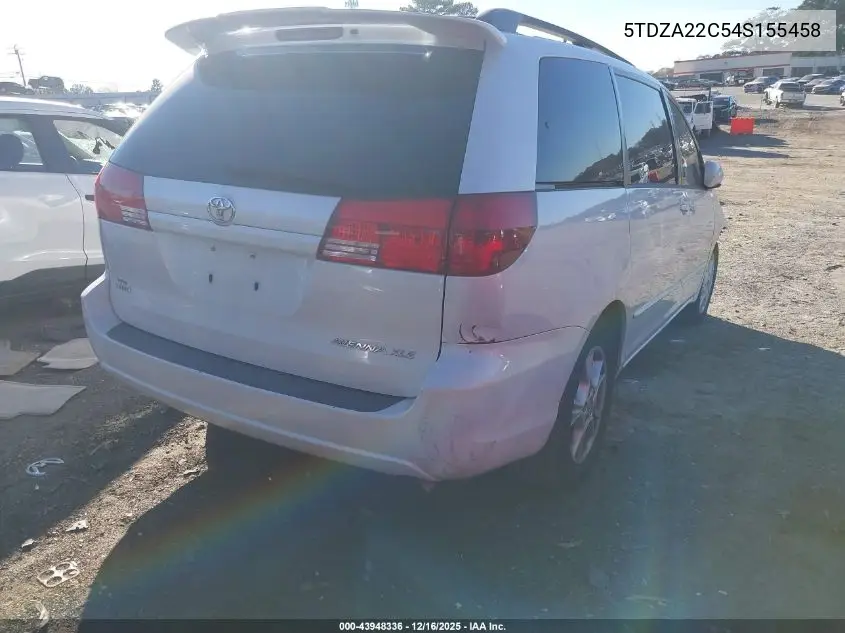 5TDZA22C54S155458 2004 Toyota Sienna Xle