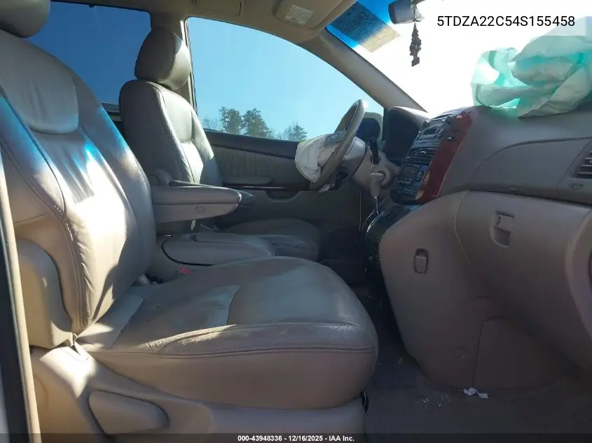5TDZA22C54S155458 2004 Toyota Sienna Xle