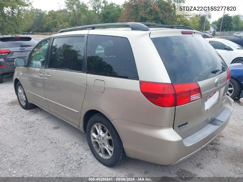 5TDZA22C15S277820 2005 Toyota Sienna Xle