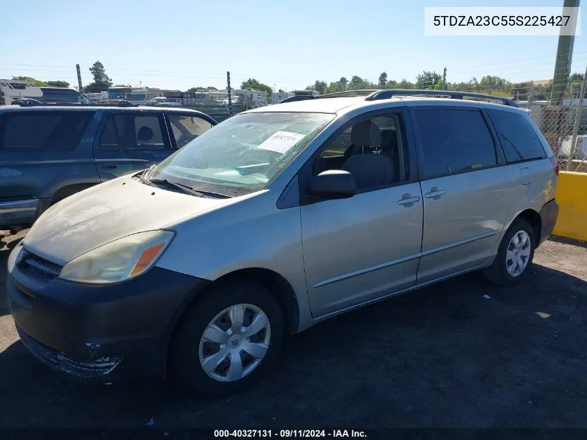 5TDZA23C55S225427 2005 Toyota Sienna Le