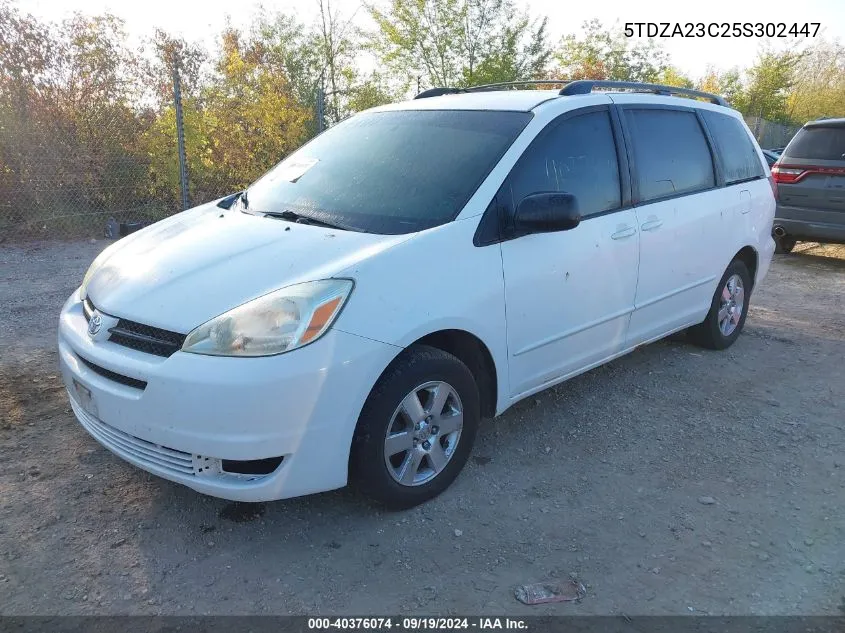 5TDZA23C25S302447 2005 Toyota Sienna Le