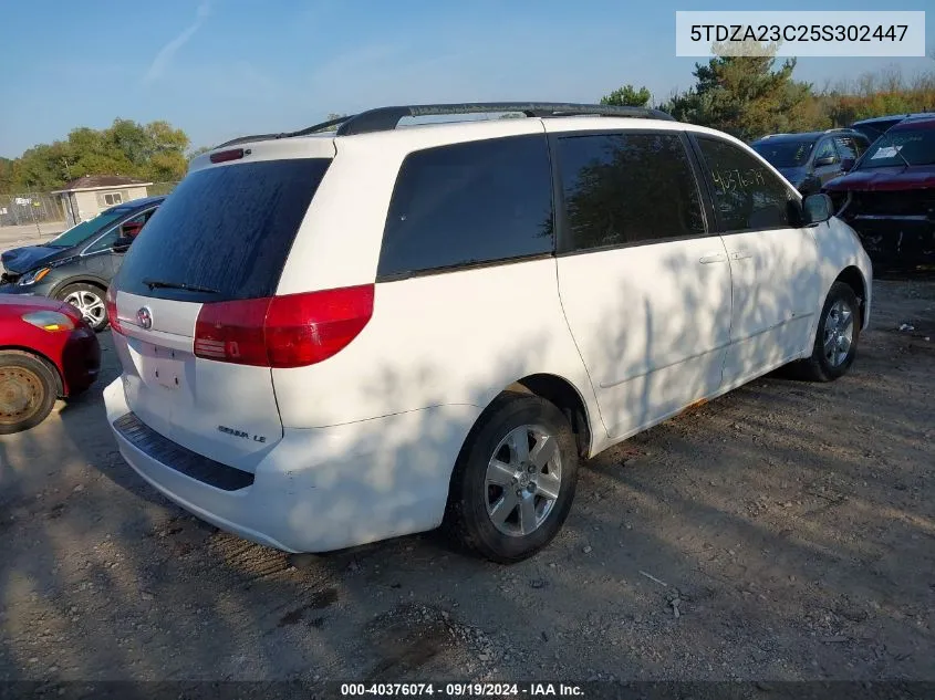 5TDZA23C25S302447 2005 Toyota Sienna Le