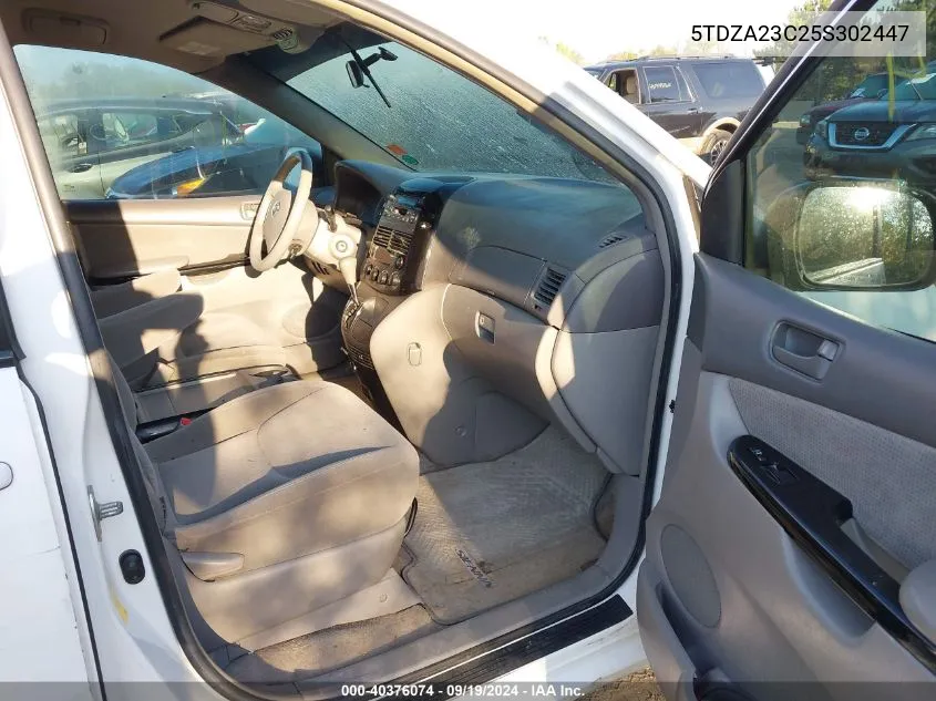 5TDZA23C25S302447 2005 Toyota Sienna Le