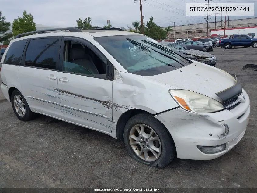 5TDZA22C35S291444 2005 Toyota Sienna Xle Limited