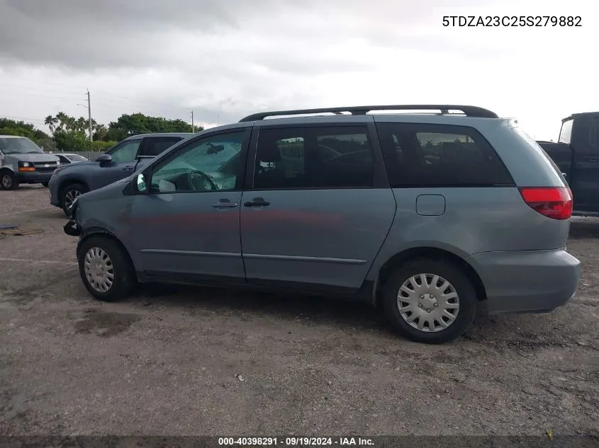 5TDZA23C25S279882 2005 Toyota Sienna Le