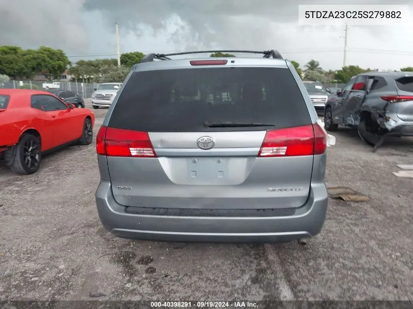 5TDZA23C25S279882 2005 Toyota Sienna Le