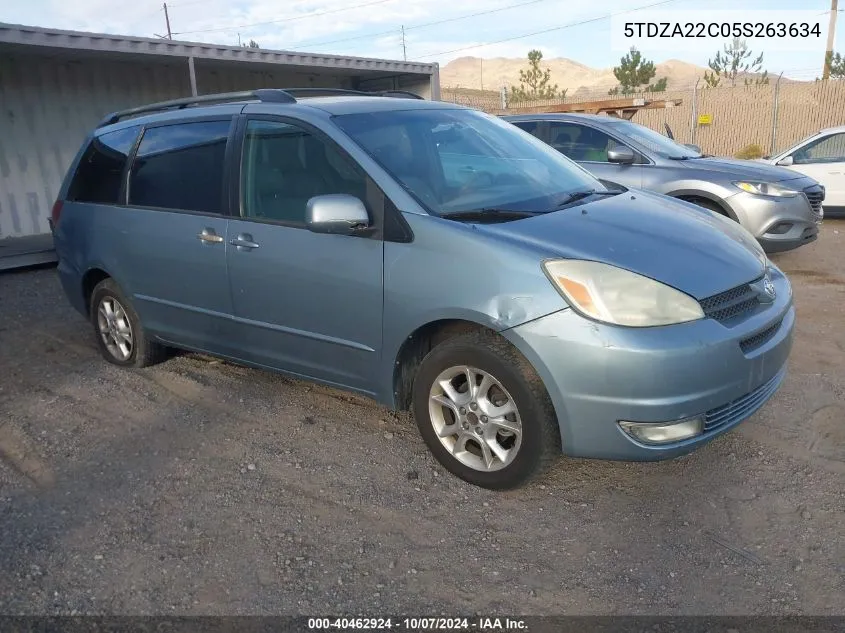 5TDZA22C05S263634 2005 Toyota Sienna Xle