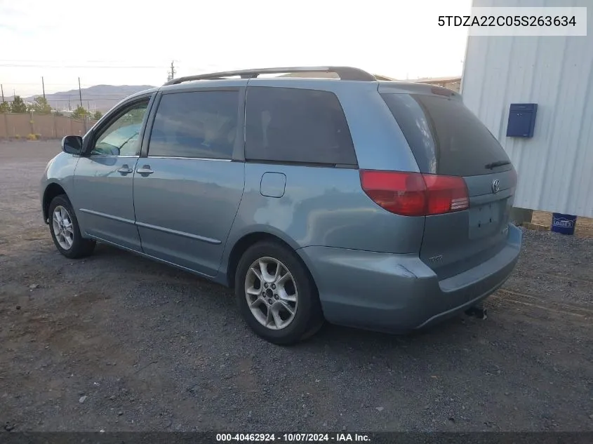 5TDZA22C05S263634 2005 Toyota Sienna Xle