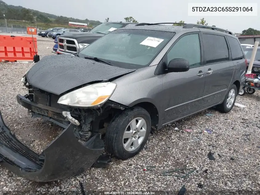 5TDZA23C65S291064 2005 Toyota Sienna Le
