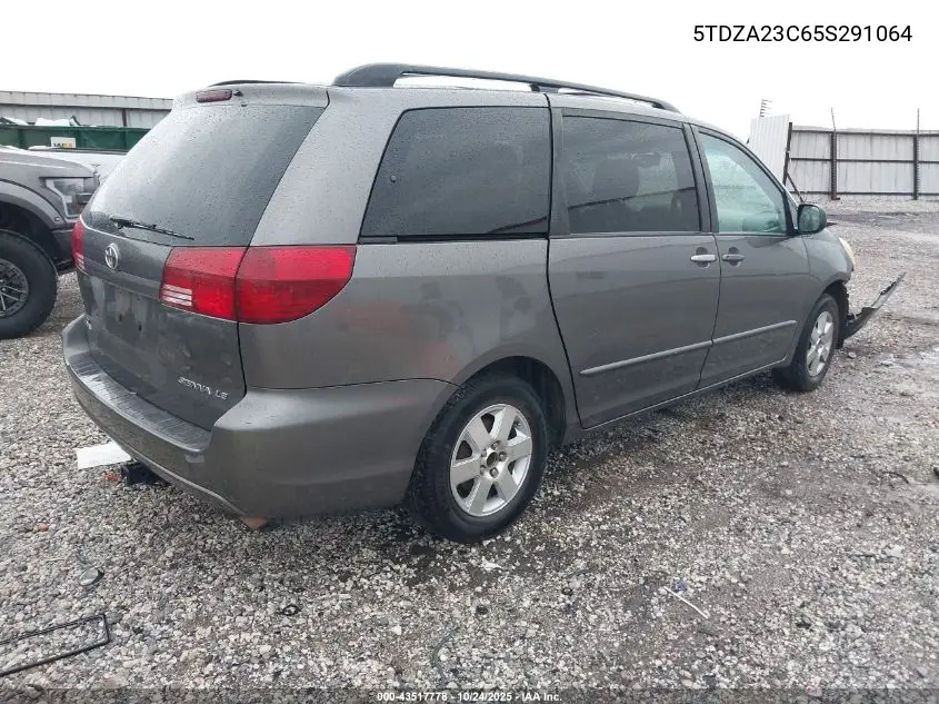5TDZA23C65S291064 2005 Toyota Sienna Le