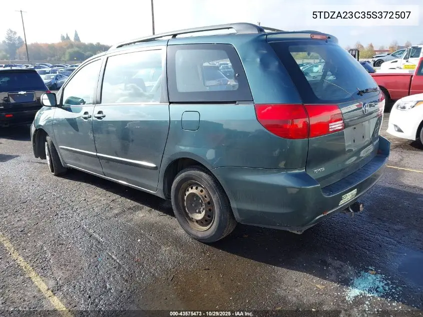 5TDZA23C35S372507 2005 Toyota Sienna Ce