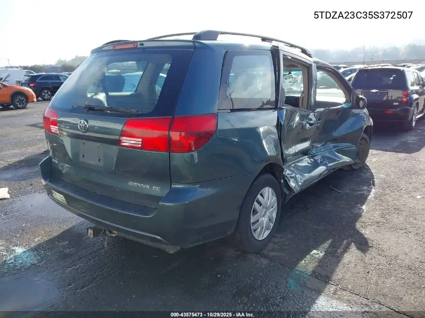5TDZA23C35S372507 2005 Toyota Sienna Ce