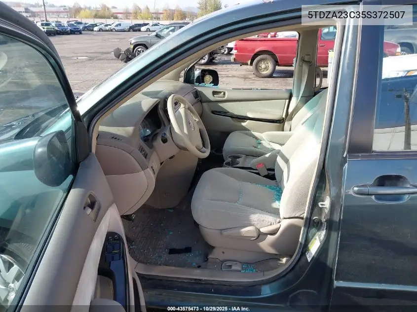 5TDZA23C35S372507 2005 Toyota Sienna Ce