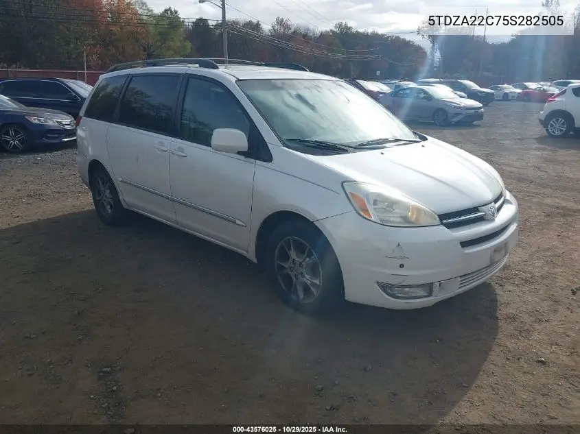 5TDZA22C75S282505 2005 Toyota Sienna Xle Limited