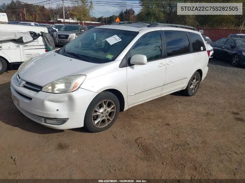 5TDZA22C75S282505 2005 Toyota Sienna Xle Limited