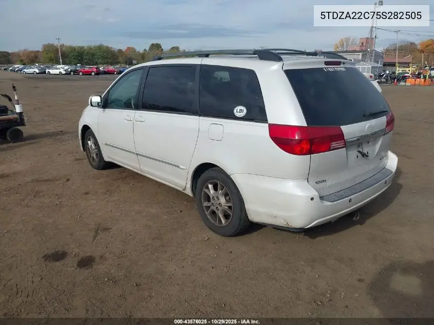5TDZA22C75S282505 2005 Toyota Sienna Xle Limited