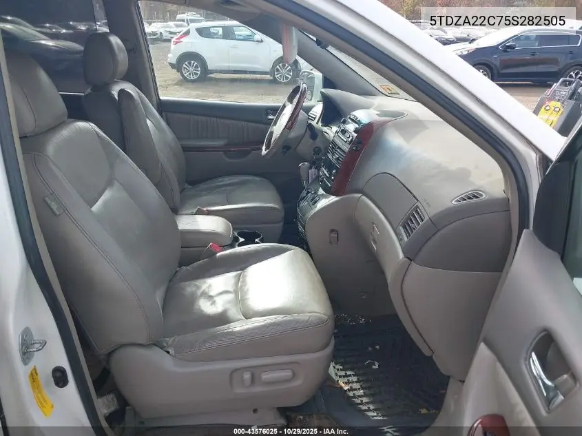 5TDZA22C75S282505 2005 Toyota Sienna Xle Limited