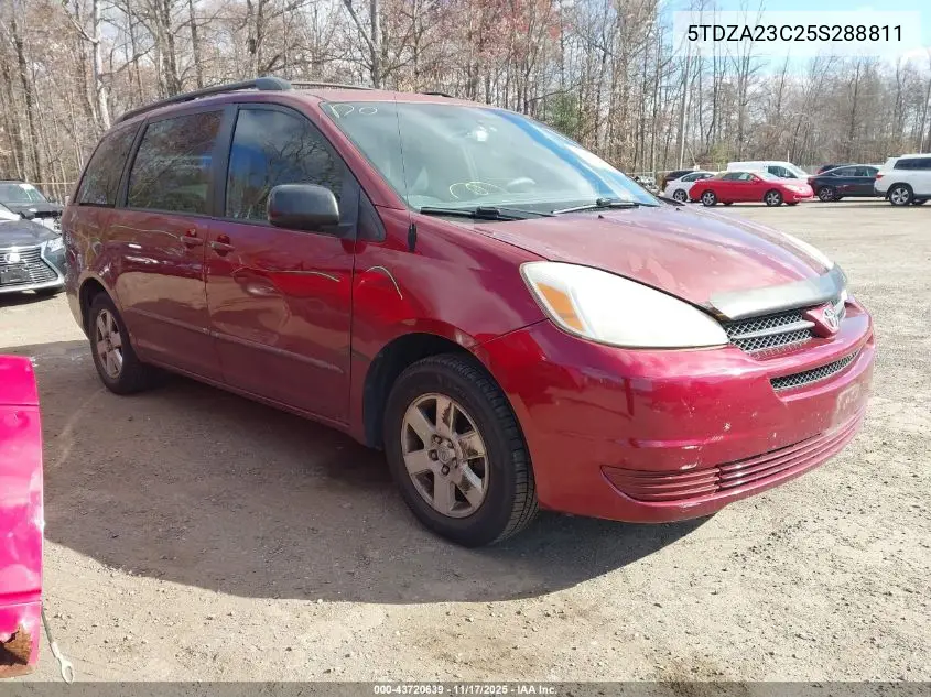 5TDZA23C25S288811 2005 Toyota Sienna Le
