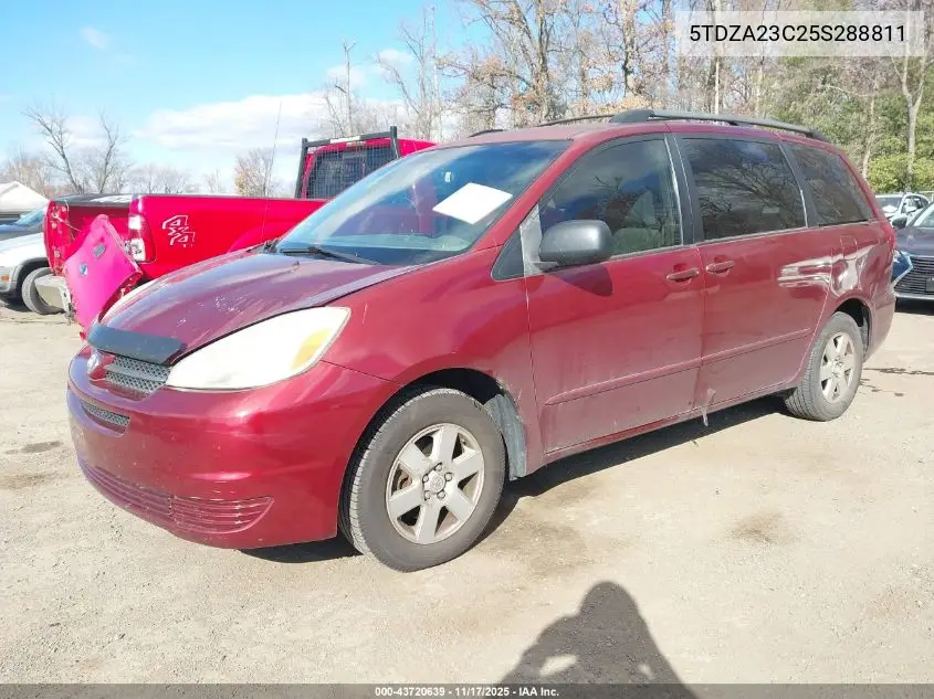 5TDZA23C25S288811 2005 Toyota Sienna Le
