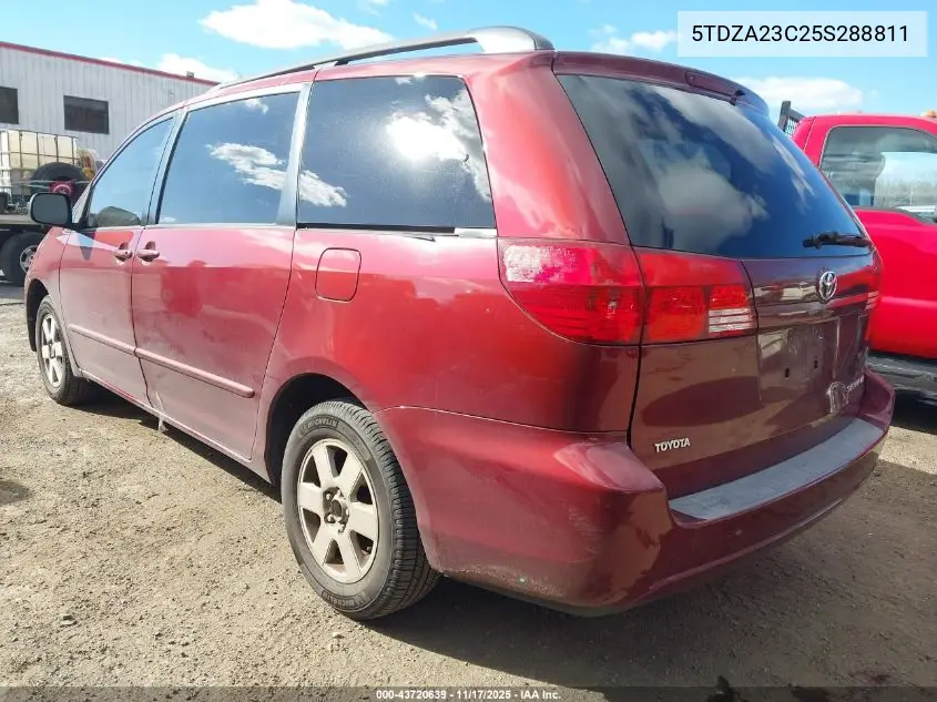 5TDZA23C25S288811 2005 Toyota Sienna Le