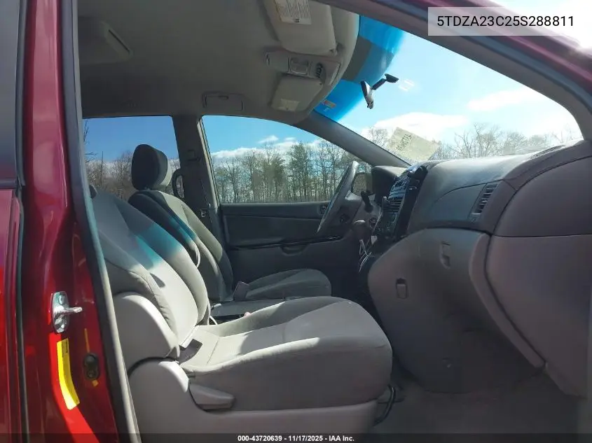 5TDZA23C25S288811 2005 Toyota Sienna Le