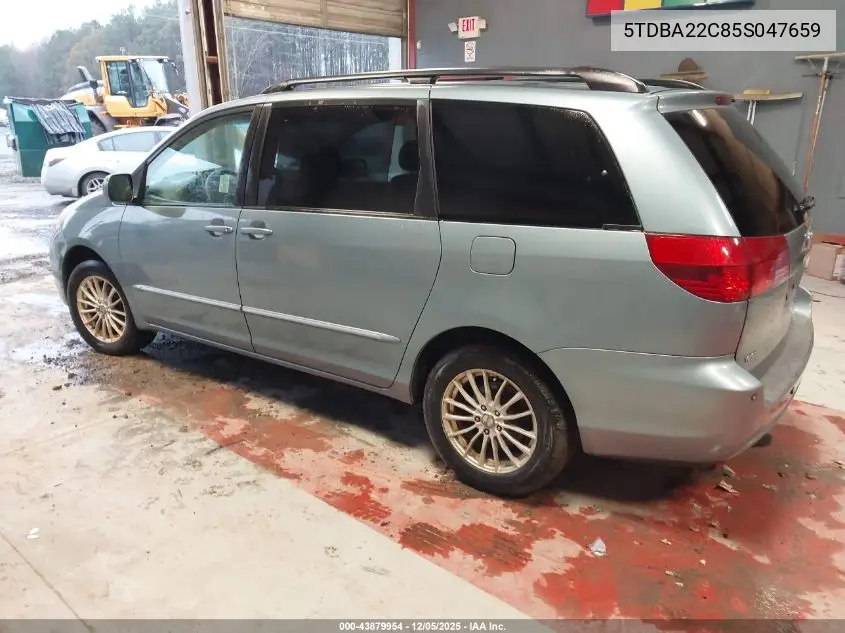 5TDBA22C85S047659 2005 Toyota Sienna Xle Limited