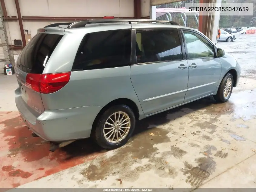 5TDBA22C85S047659 2005 Toyota Sienna Xle Limited