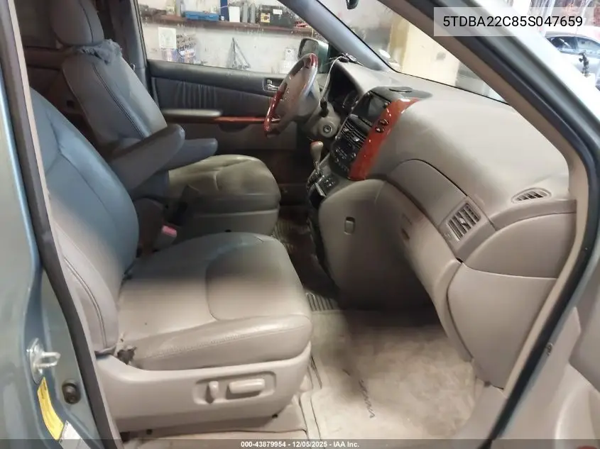 5TDBA22C85S047659 2005 Toyota Sienna Xle Limited